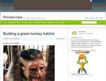 Tablet Screenshot of primatecare.com